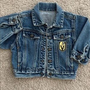 Toddler Vegas Golden Knights Jean Jacket